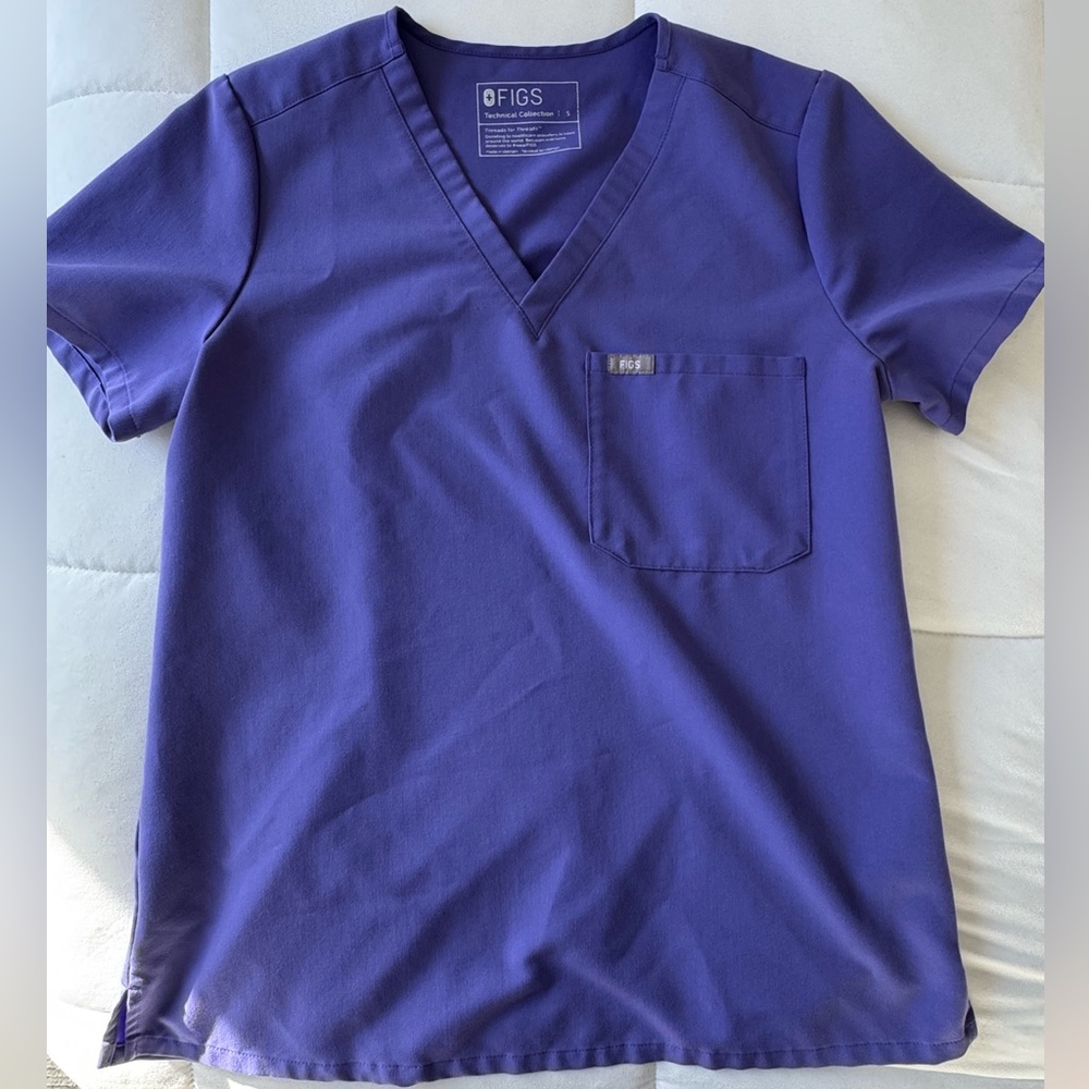 Women’s Amethyst Catarina One-pocket Scrub Top
